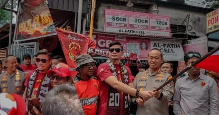 Buktikan Dukungan Terhadap PSM Bupati Gowa ke Pare Pare