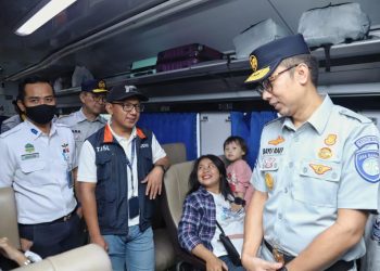 Kementerian BUMN Lepas 15 Ribu Peserta Mudik Bersama BUMN 2023 Moda Kereta Api