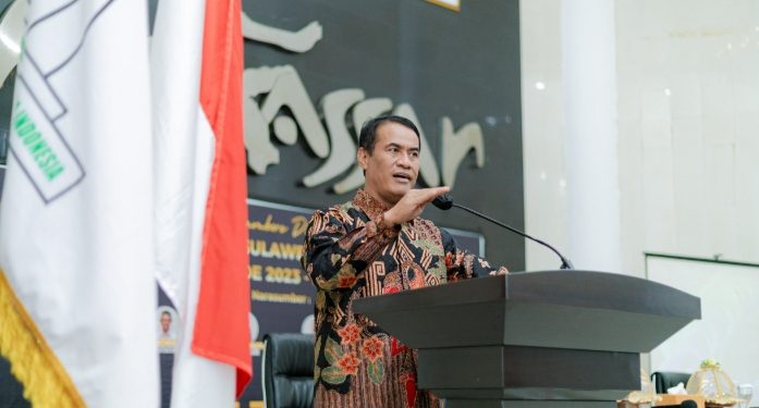 HIPMI PT Sulsel hadirkan Menteri Pertanian 2014 – 2019 sebagai narasumber di kegiatan Jambore