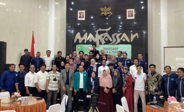 Gelar Workshop Penulisan dan Penyusunan Karya Tulis Ilmiah, Ini yang Disampaikan Dekan FH UIT Makassar