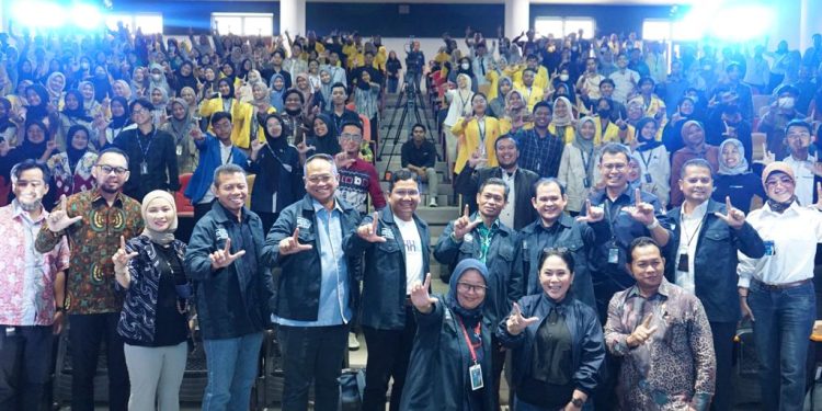 Lanjutkan Roadshow, Jasa Raharja dan Fordigi BUMN Ajak Mahasiswa ULM Menjadi Talenta Digital