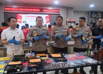 Polda Sulsel Ungkap 490 Kasus Kejahatan Dalam Ops Pekat Lipu, Termasuk Peredaran Senpi Ilegal