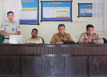 Sosialisasi Pembebasan Denda dan UU No. 22 Tahun 2009 Jasa Raharja Sulsel dan Tim Pembina Samsat Selayar di Kec. Bontomanai