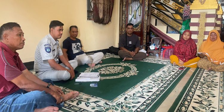 JASA RAHARJA LAKSANAKAN SURVEY AHLI WARIS KORBAN LAKA DI KAB. WAJO