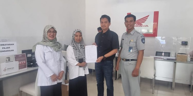 Kolaborasi Tim Pembina Samsat Gowa dengan Honda Wirajaya Bentuk Apresiasi kepada Wajib Pajak