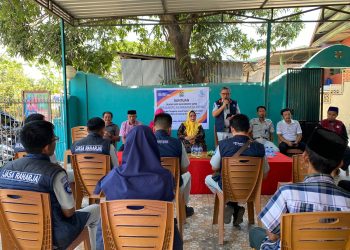 Jasa Raharja Sulsel Serahkan Bantuan Sumur Bor dan Water Tank Kepada Masjid Nurul Jihad Pammanjengan Kab. Jeneponto