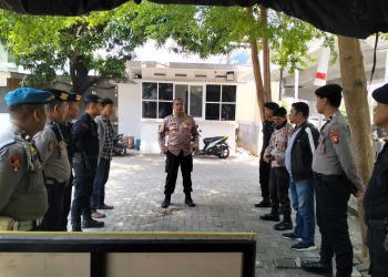 Satgas Preventif OMB Polsek Rappocini Patroli dialogis Ke Kantor Bawaslu Provinsi Sulsel