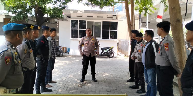 Satgas Preventif OMB Polsek Rappocini Patroli dialogis Ke Kantor Bawaslu Provinsi Sulsel