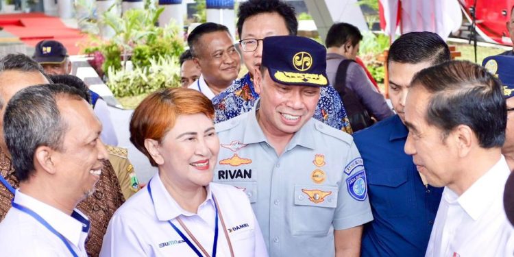 Direktur Utama Jasa Raharja Hadiri Peresmian Terminal Tipe A Pakupatan oleh Presiden Jokowi