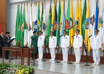 Mendagri Tito Karnavian Lantik Lima Penjabat Gubernur, Bahtiar Baharuddin Resmi Jabat PJ Gubernur Sulbar