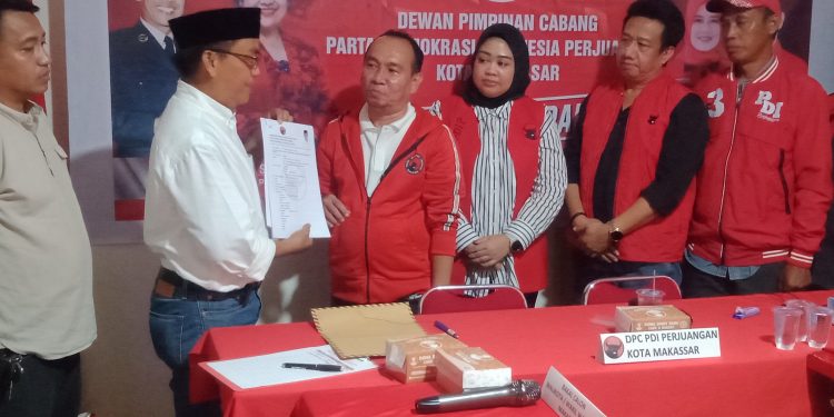 Abd Rahman Bando resmi mendaftar di PDIP perjuangan