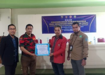 Wirakarya Indonesia dan Baladhika Karya bersama DPD KNPI Makassar Gelar Dialog Kewirausahaan di STIE Amkop Makassar