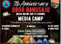 Anniversay ke 3 tahun, Oborbangsa.id, Ajak Wartawan dan Komonitas Penggiat Alam Camping Bersama