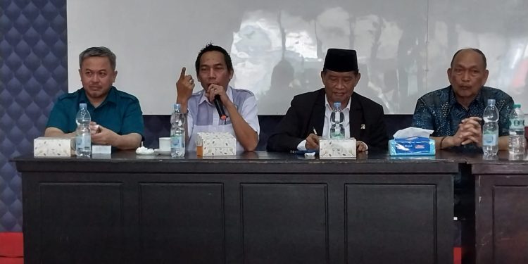 H.HARUNA SOSIALISASI 4 PILAR KEBANGSAAN DI AULA PERTEMUAN KONSENTRASI- ZONAMETRO.ID