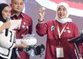 Munafri Arifuddin-Aliyah Mustika Ilham (MULIA). Tampil memukau saat sesi paparan program dan visi misi pada debat