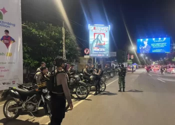 Polrestabes Makassar Gelar Patroli Gabungan TNI Polri Cipta Kondisi Harkamtibmas